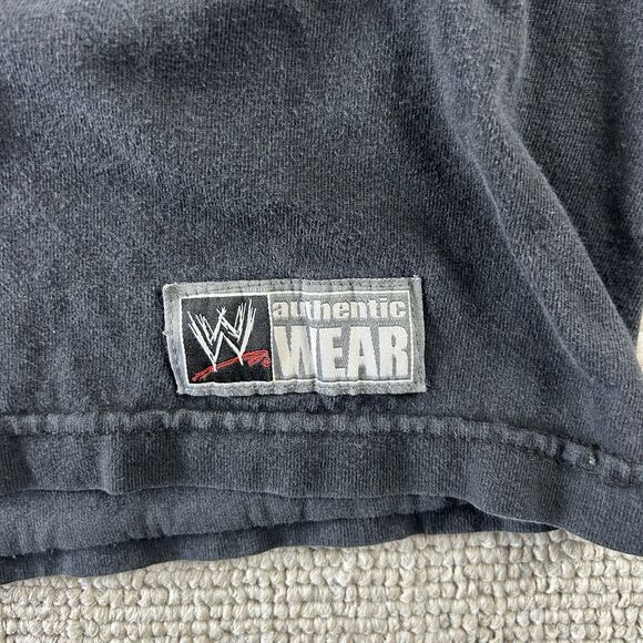 WWE The Rock I Bring It Graphic Shirt Men’s XL Dwayne Johnson Bull Y2K Black - Picture 8 of 12